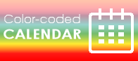 Color-coded calendar